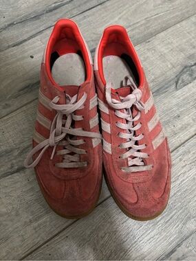 adidas Pink Suede Sneakers